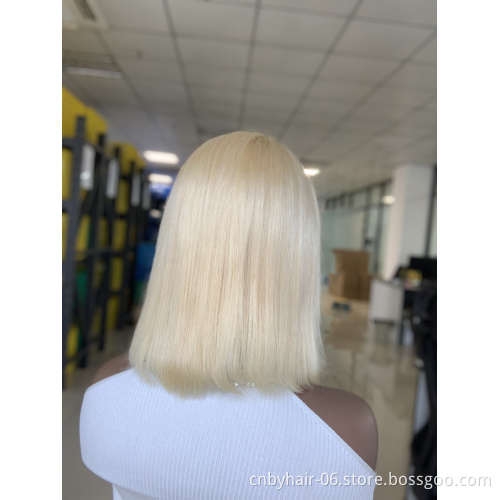 613 Blonde 13x4 Straight Lace Wigs 100% Virgin Human Hair Bob Wigs for Black Women Brazilian Human Hair Lace Front Wigs